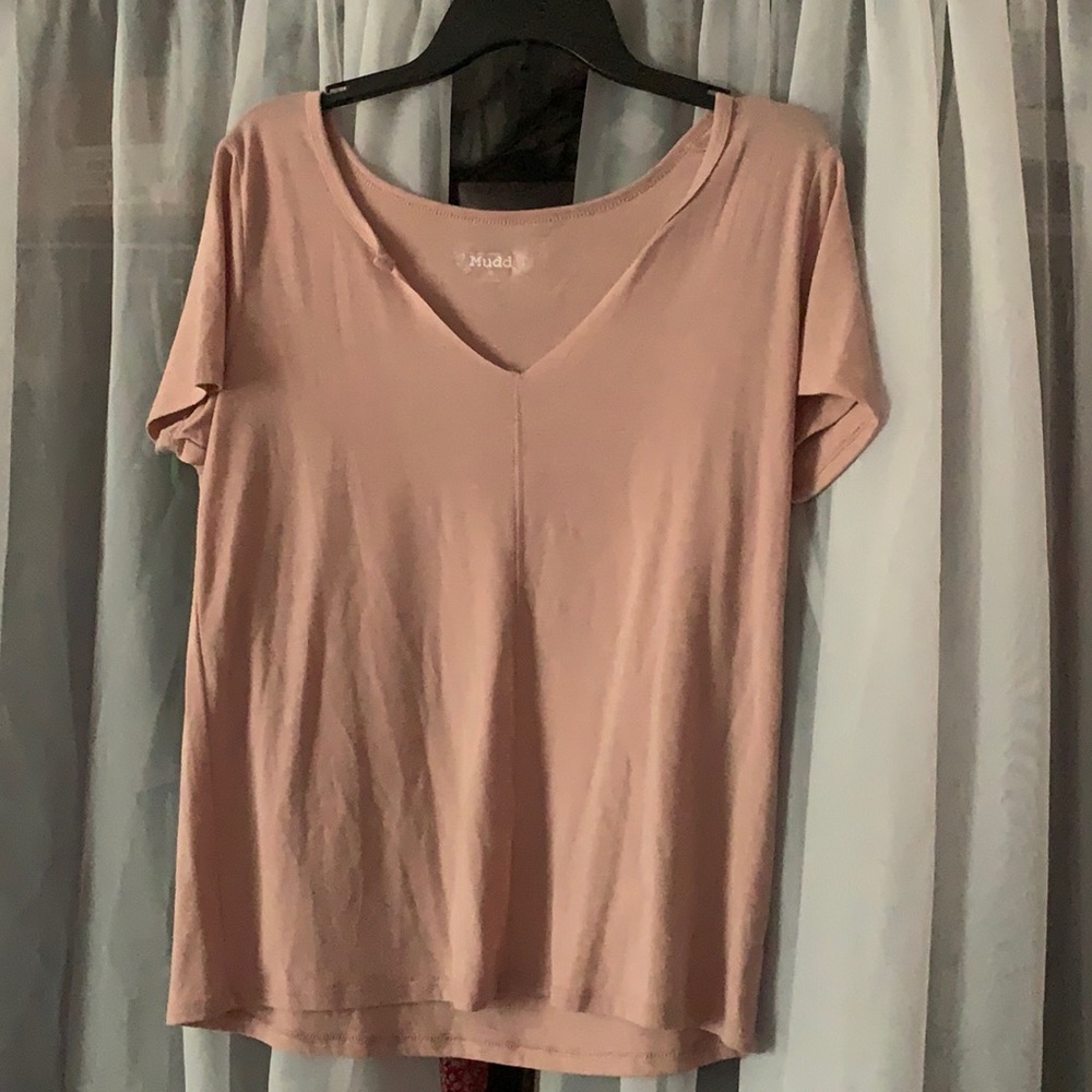 Soft pink tee